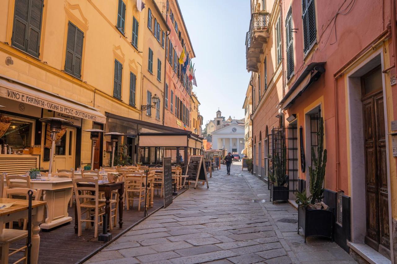 057 - Casa Portobello, Centrale A 50 Metri Dal Mare Sestri Levante Exteriör bild