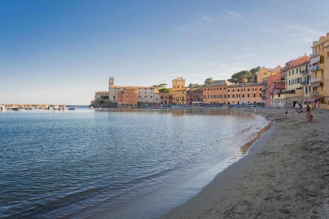057 - Casa Portobello, Centrale A 50 Metri Dal Mare Sestri Levante Exteriör bild