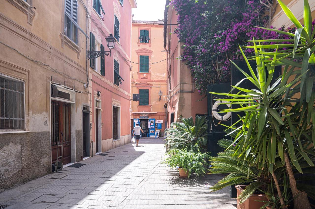 057 - Casa Portobello, Centrale A 50 Metri Dal Mare Sestri Levante Exteriör bild