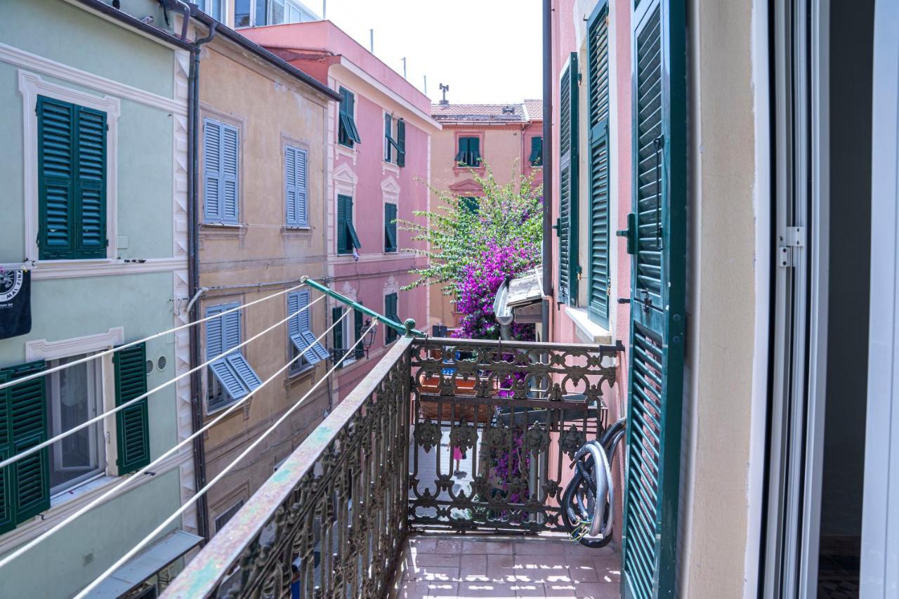 057 - Casa Portobello, Centrale A 50 Metri Dal Mare Sestri Levante Exteriör bild