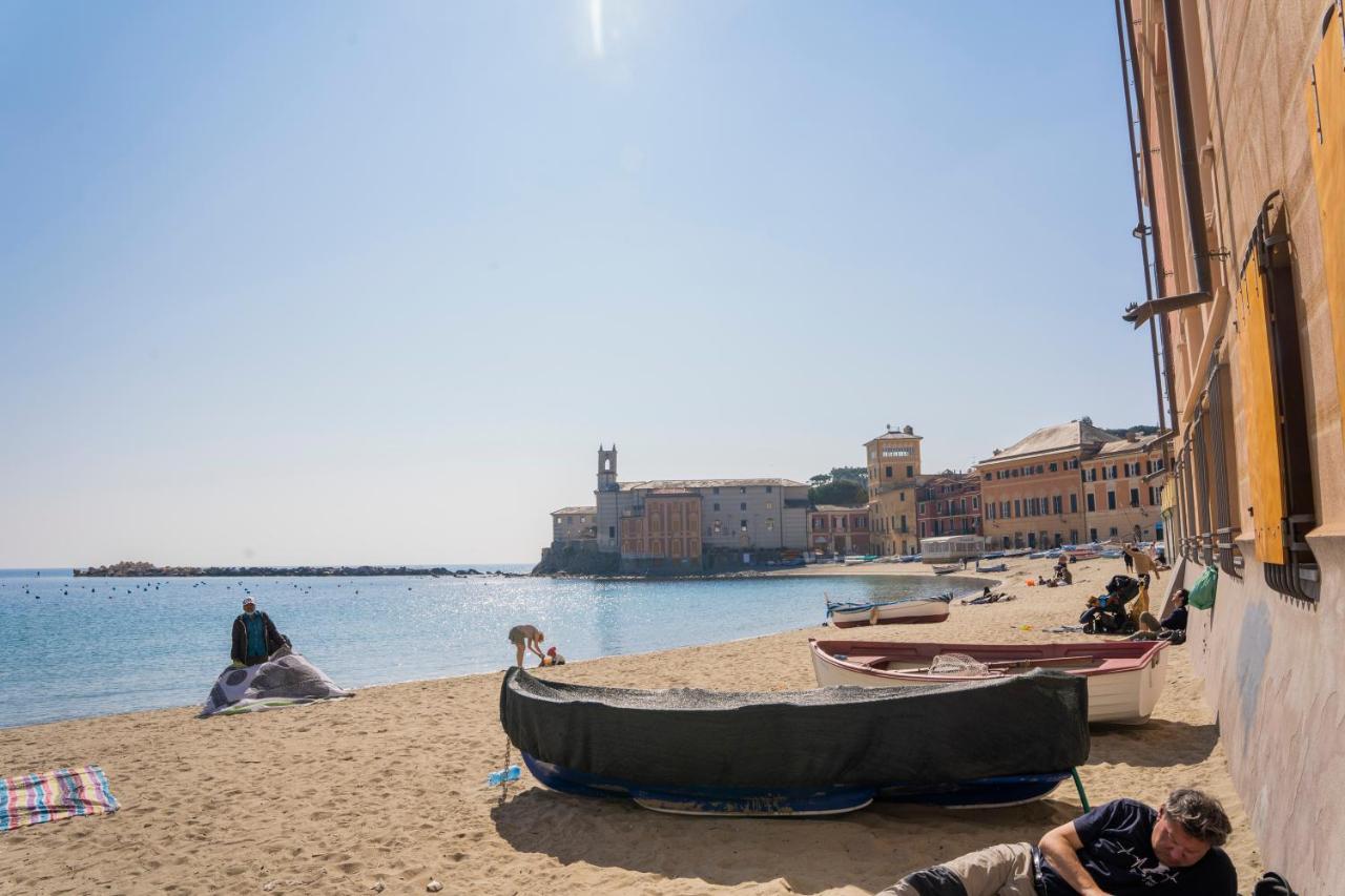 057 - Casa Portobello, Centrale A 50 Metri Dal Mare Sestri Levante Exteriör bild